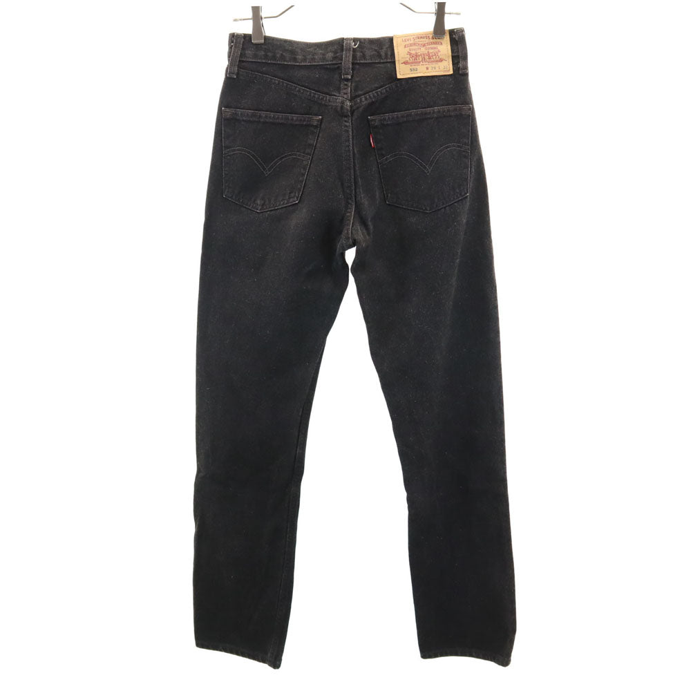 Levi's リーバイス 90s 552 オールド デニムパンツ W28 ブラック系 ジーンズ メンズ