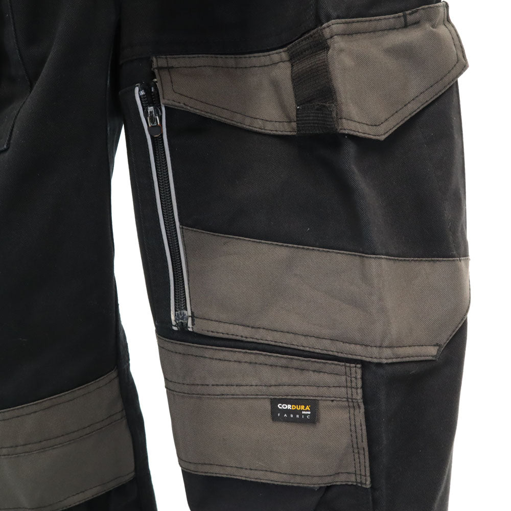 scruis ワークパンツ 30 黒 作業用 メンズ