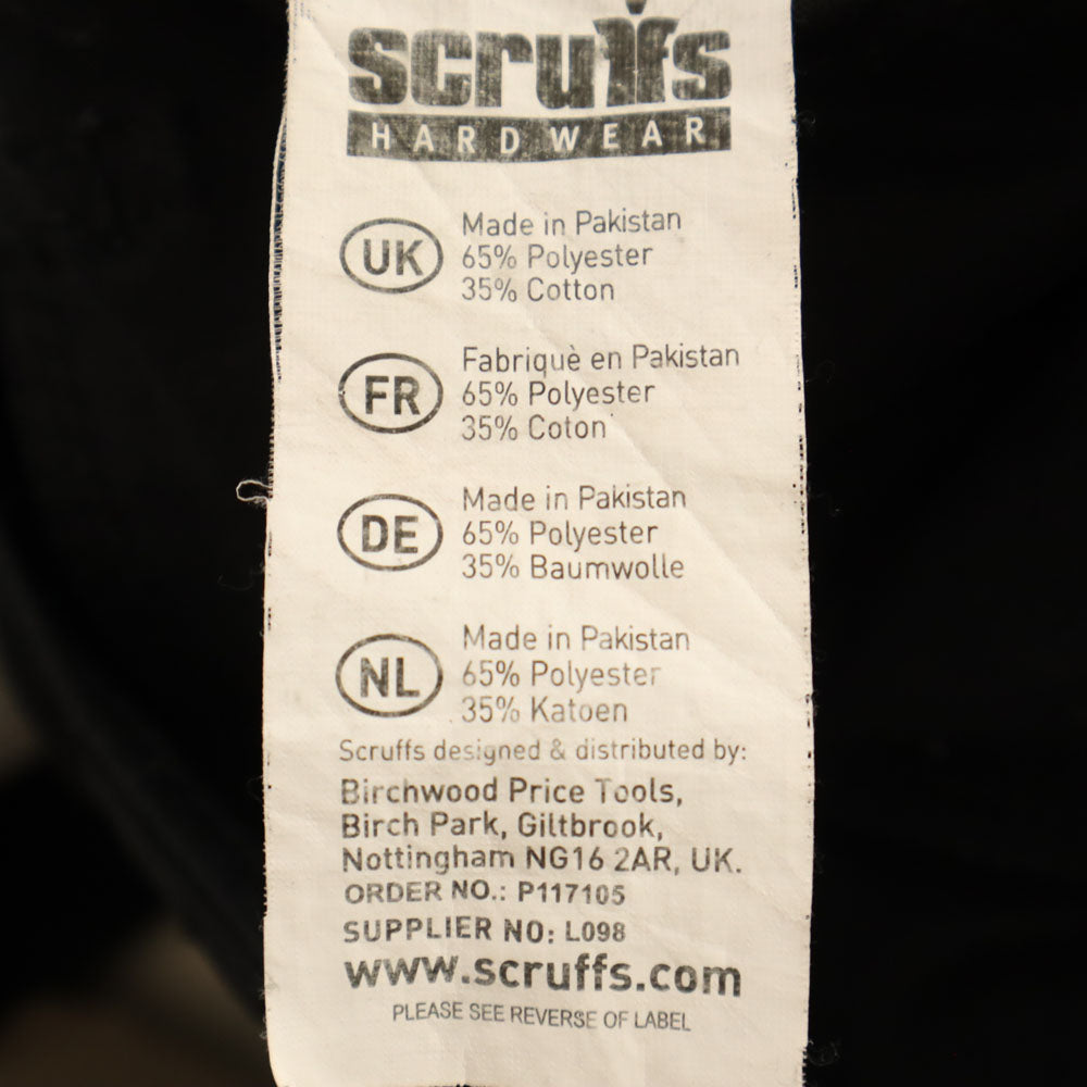 scruis ワークパンツ 30 黒 作業用 メンズ