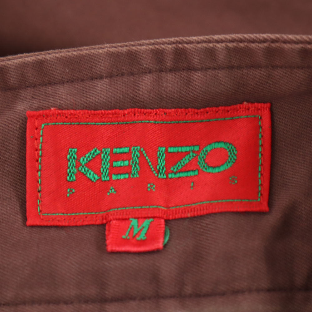 KENZO ケンゾー 90s 日本製 オールド テーパードパンツ M パープル系 レディース