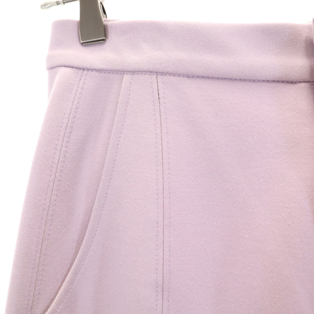 AMERI UNDRESSED アメリ パンツ M パープルピンク 裾ジップ レディース