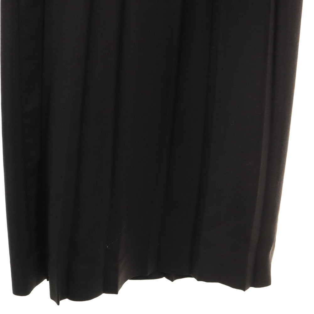 イッセイミヤケフェット 日本製 プリーツ フレアパンツ 3 ブラウン レディース