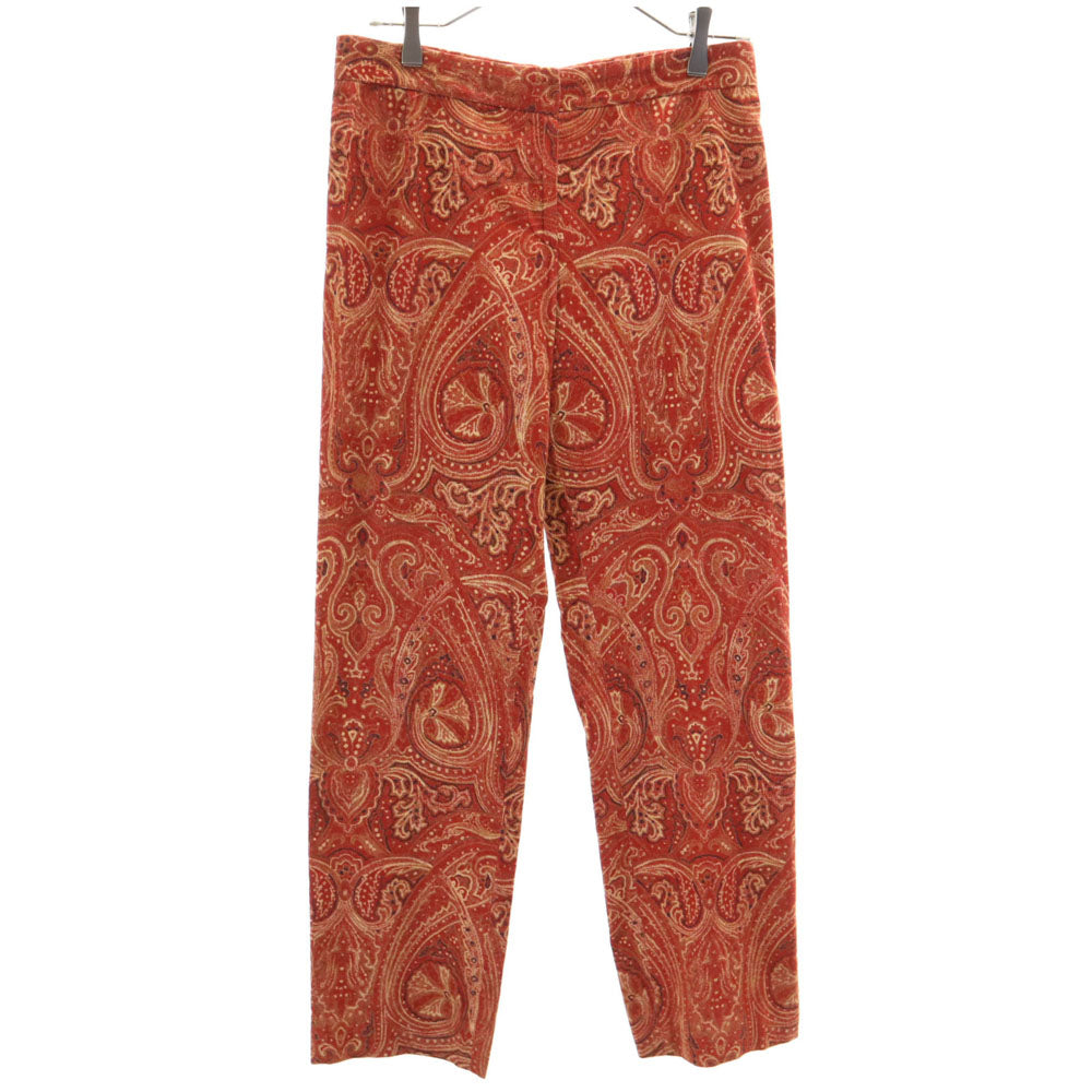 KENZO ケンゾー 90s スロベニア製 オールド 総柄 コーデュロイパンツ 38 レッド レディース