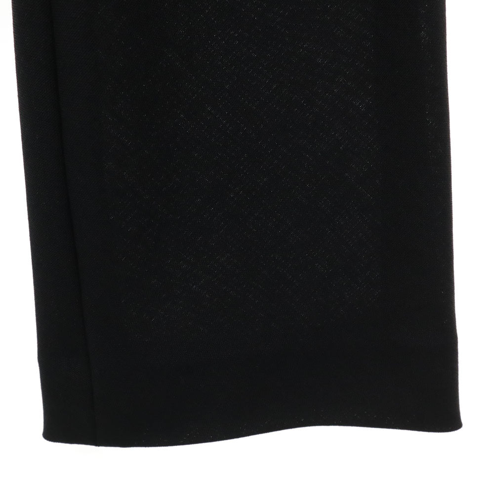 LOUIS VUITTON ルイヴィトン フランス製 ウールブレンド フレアパンツ 34 ブラック レディース