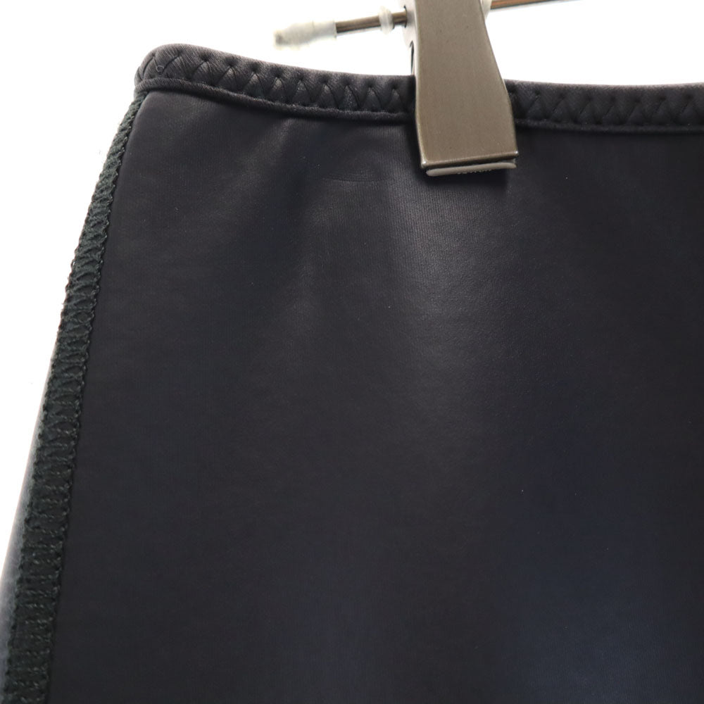 未使用 ヌメロヴェントゥーノ イタリア製 フェイクレザー スリムパンツ 48 ブラック メンズ