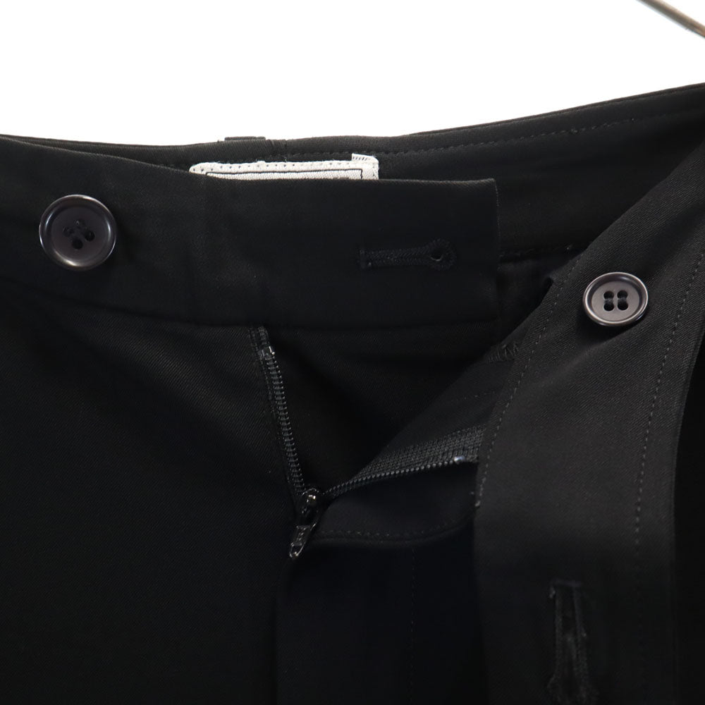 イッセイミヤケフェット 日本製 ワイド スラックスパンツ 3 ブラック レディース