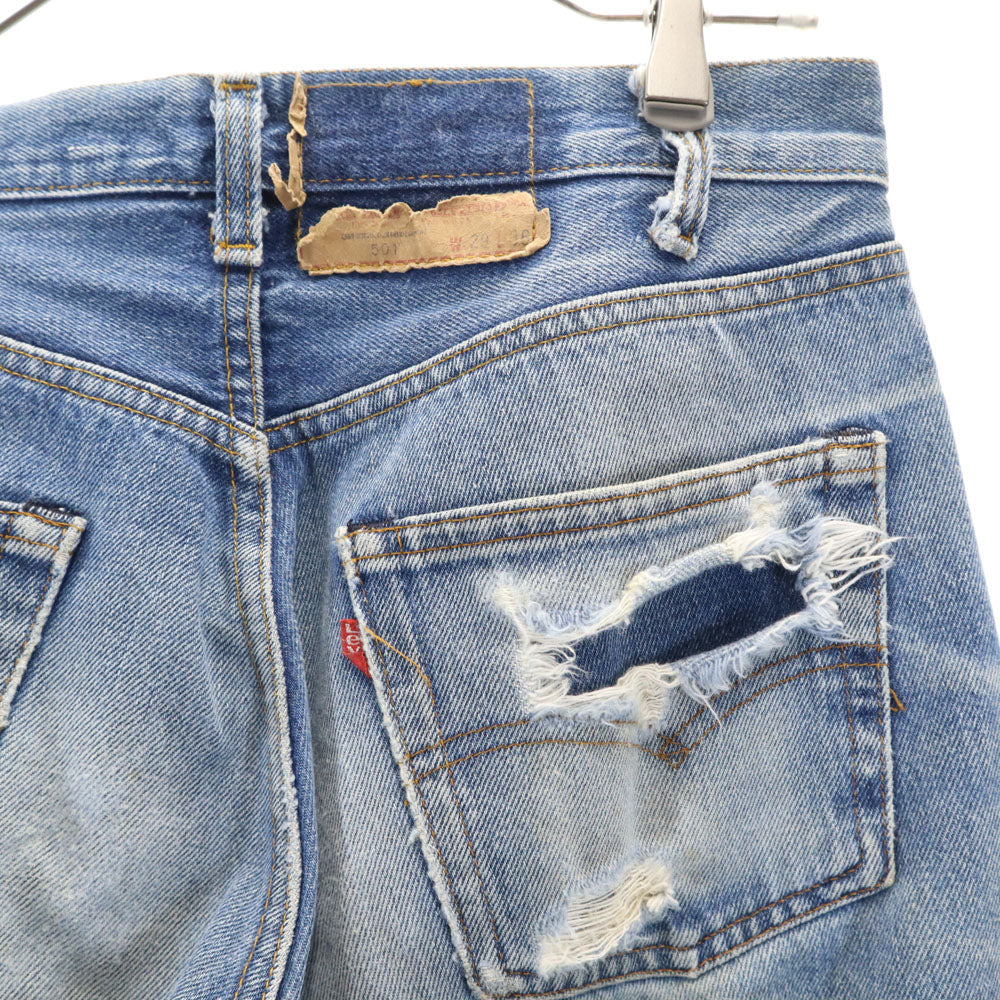 Levi's リーバイス 80s 501 ヴィンテージ ボタン裏532 黒カン デニムパンツ w29 ブルー メンズ