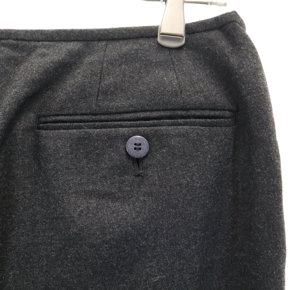 イッセイミヤケ 日本製 ウールブレンド スラックスパンツ 3 グレー ISSEY MIYAKE メンズ
