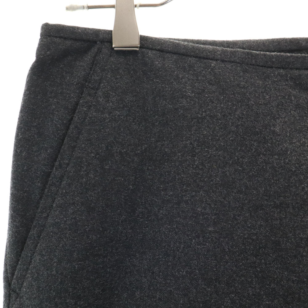 イッセイミヤケ 日本製 ウールブレンド スラックスパンツ 3 グレー ISSEY MIYAKE メンズ