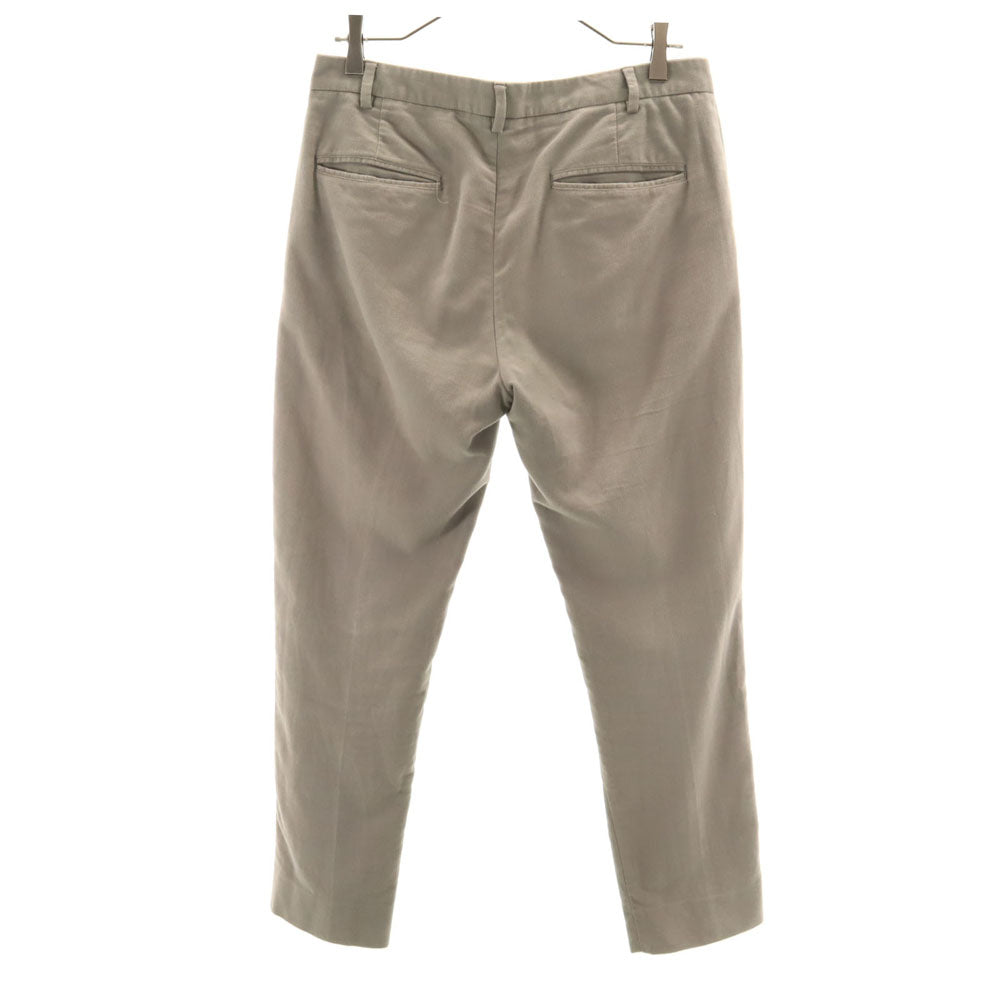 Maison Martin Margiela メゾンマルタンマルジェラ 2014年 ルーマニア製 フェイクスエード スリムパンツ 46 グレー メンズ