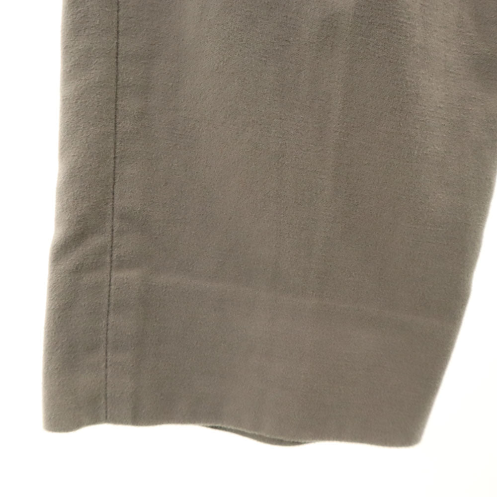 Maison Martin Margiela メゾンマルタンマルジェラ 2014年 ルーマニア製 フェイクスエード スリムパンツ 46 グレー メンズ