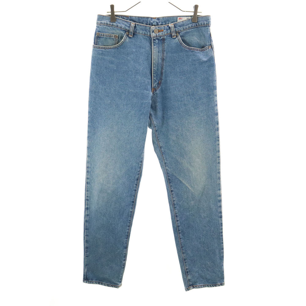 Wrangler ラングラー 日本製 テーパードデニムパンツ W34 ウォッシュブルー ジーンズ メンズ