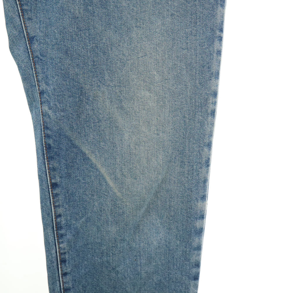 Wrangler ラングラー 日本製 テーパードデニムパンツ W34 ウォッシュブルー ジーンズ メンズ