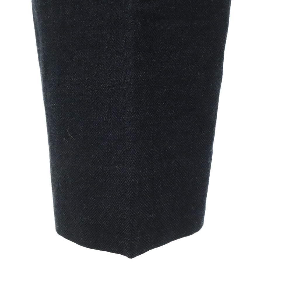 MARNI マルニ イタリア製 ウールブレンド スラックスパンツ 38 チャコールネイビー トラウザー レディース