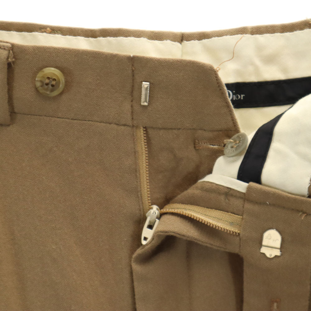 Christian Dior クリスチャンディオール スラックスパンツ ベージュ メンズ