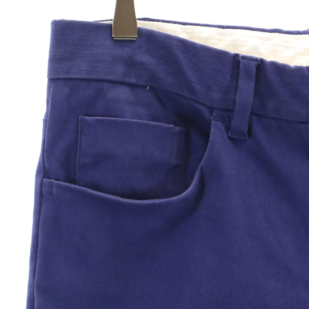PRADA プラダ イタリア製 タイトフィット ロングパンツ W30 青紫 メンズ