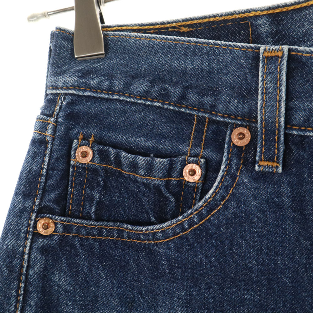 Levi's リーバイス 90s 501 USA製 オールド ストレートデニムパンツ W28 インディゴブルー ジーンズ ボタンフライ レディース