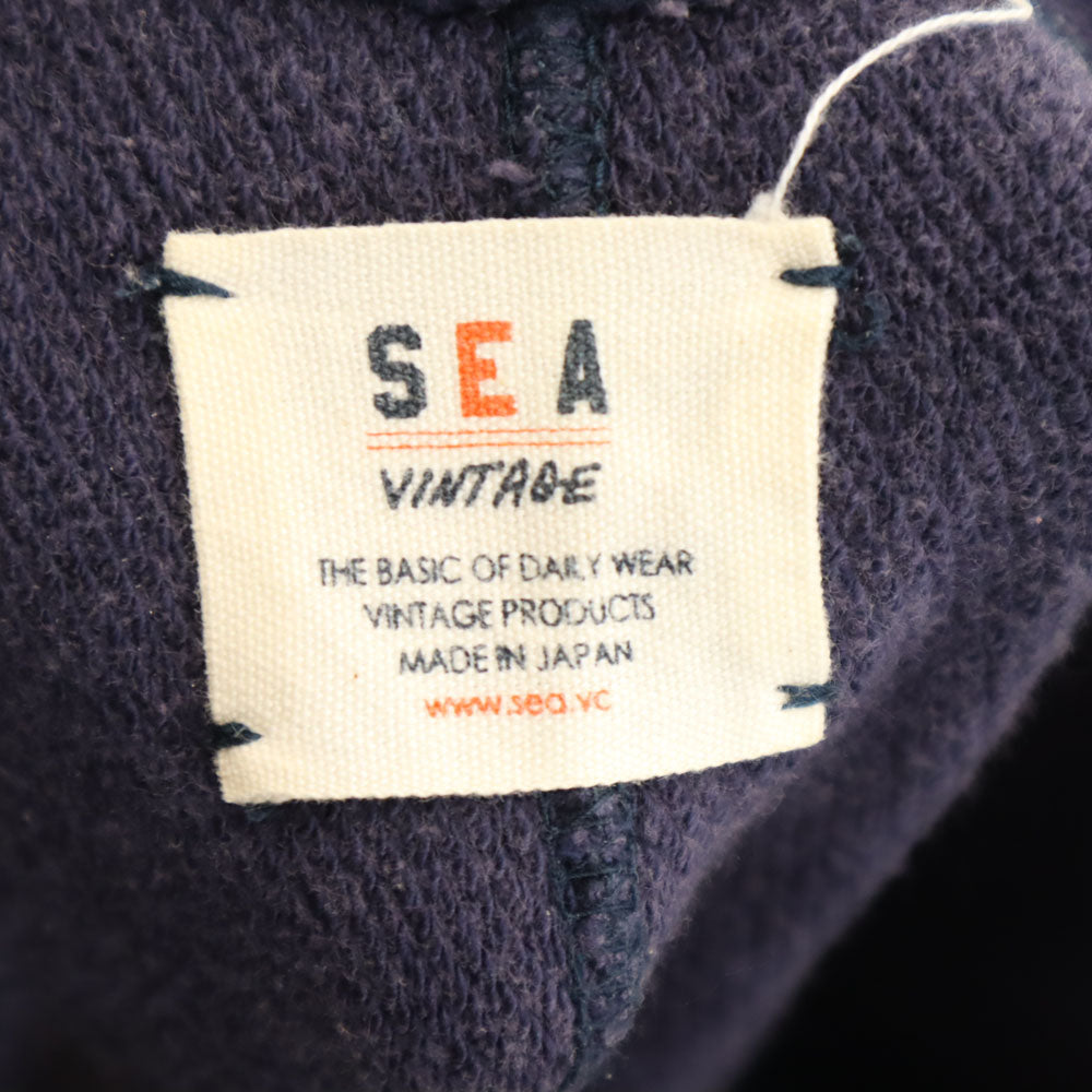 シーヴィンテージ 日本製 スウェットパンツ F ネイビー レディース