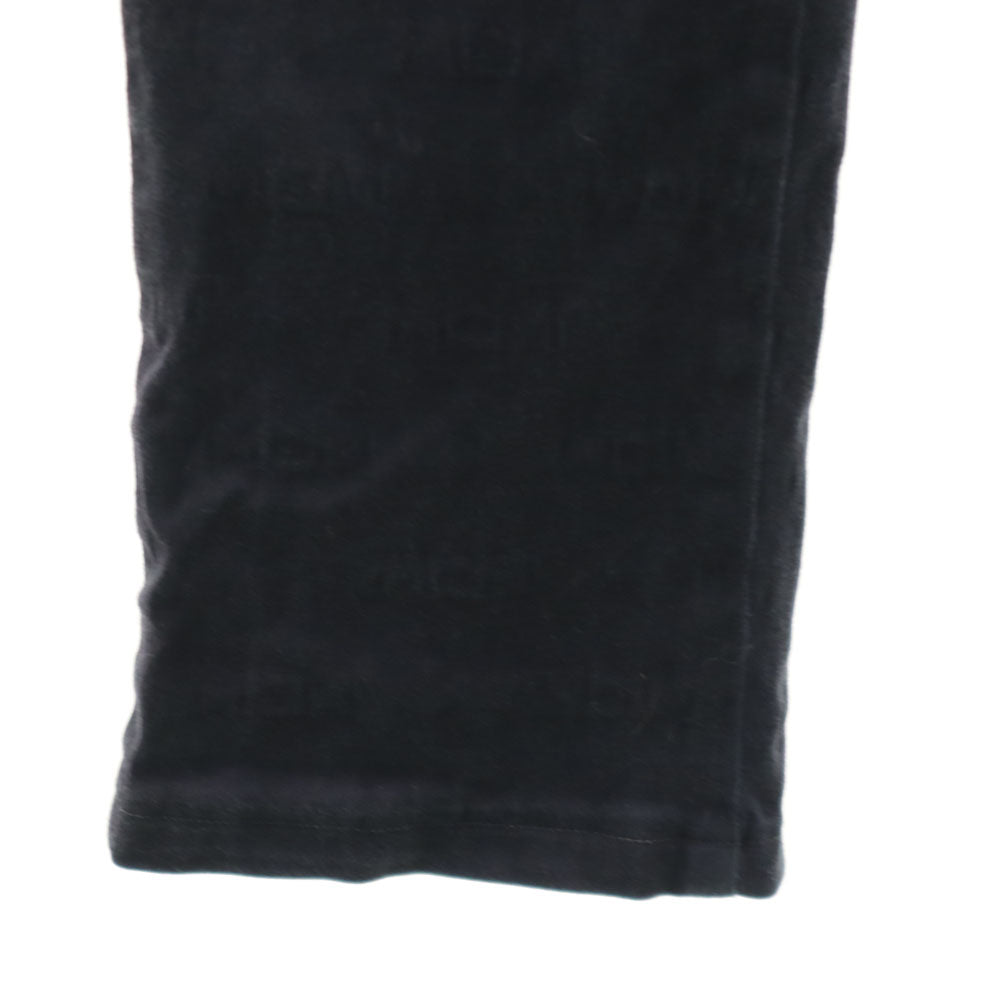 MCM エムシーエム 日本製 総ロゴ ロングパンツ 67 ネイビー LEGERE レディース