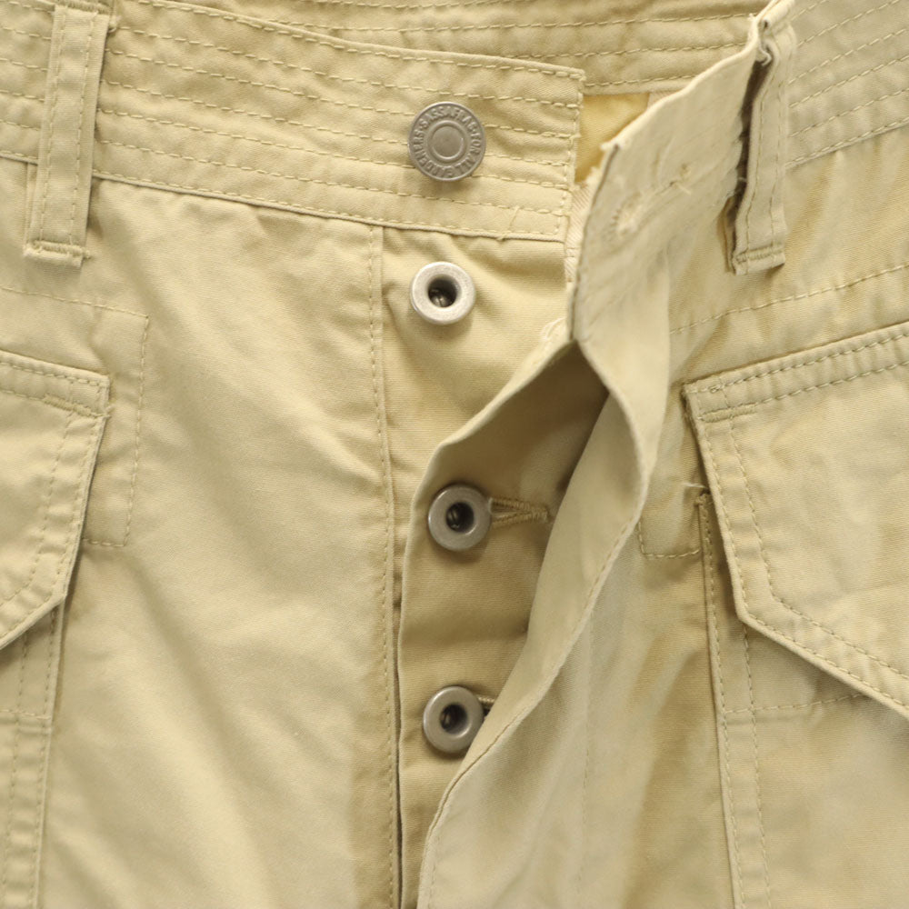 SASAFRAS ササフラス 日本製 カーゴパンツ S ベージュ メンズ