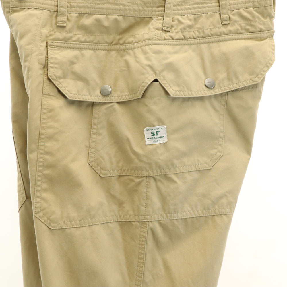 SASAFRAS ササフラス 日本製 カーゴパンツ S ベージュ メンズ