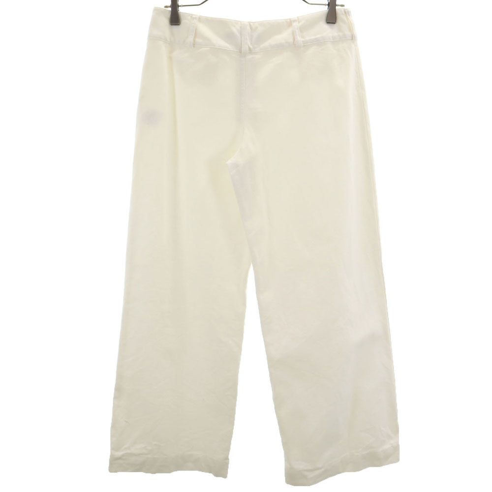 RALPH LAUREN ラルフローレン ワイドパンツ 11 ホワイト レディース