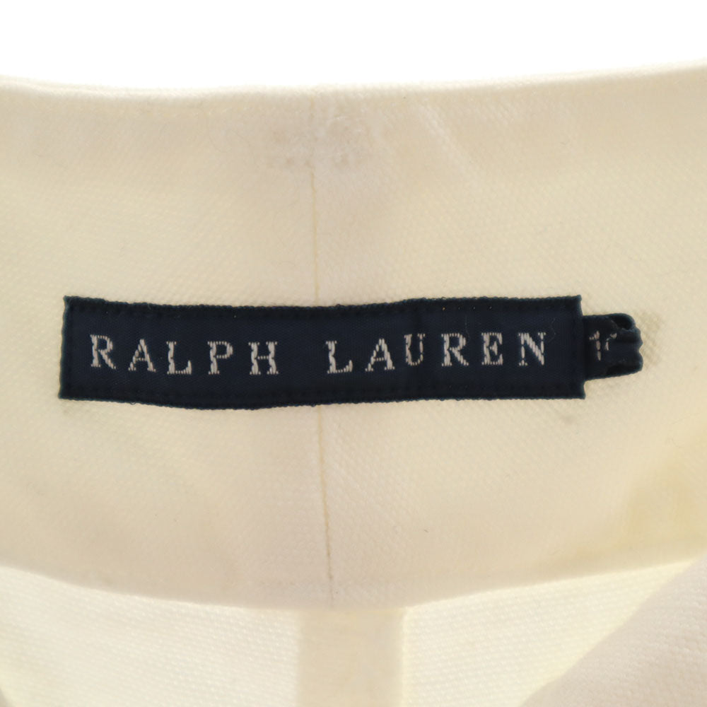 RALPH LAUREN ラルフローレン ワイドパンツ 11 ホワイト レディース