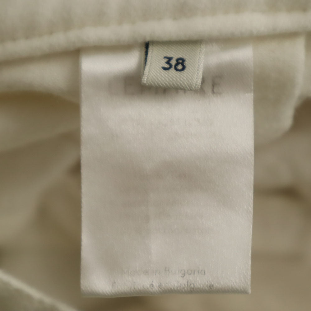 ルメール タック パンツ 38 ホワイト LEMAIRE レディース