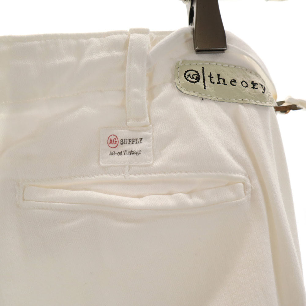 AG theory エージーセオリー USA製 ストレッチパンツ 23 ホワイト レディース