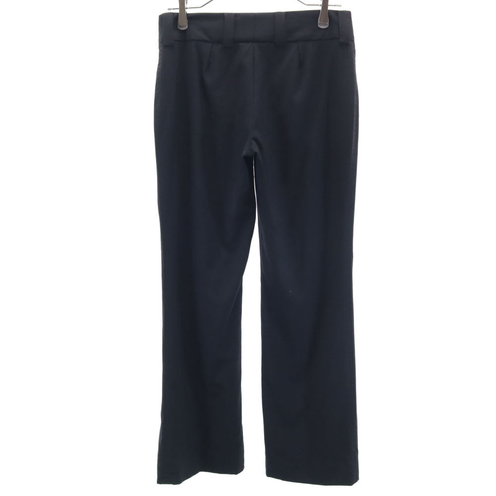 DOLCE&GABBANA ドルチェアンドガッバーナ イタリア製 フレアパンツ 40 ブラック レディース