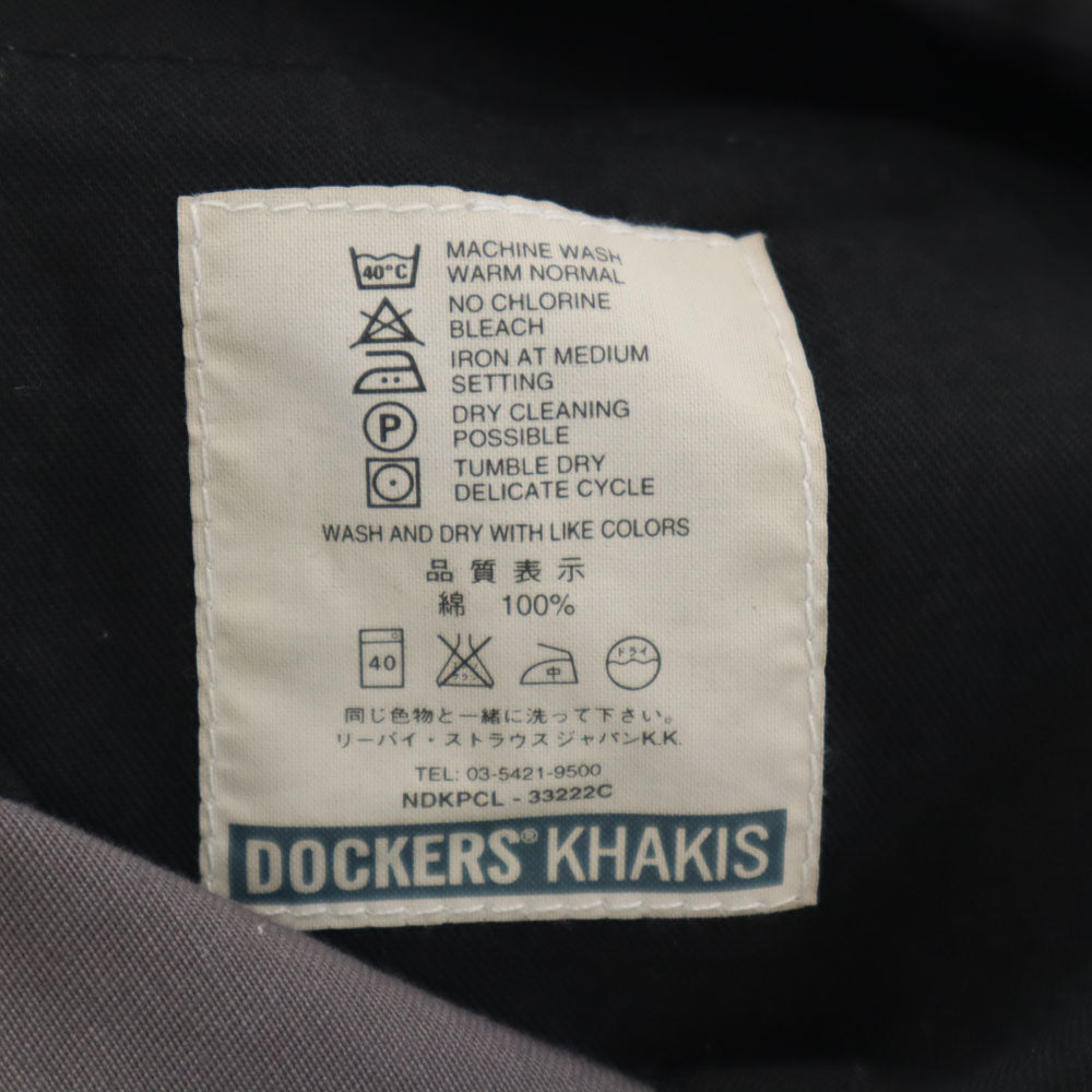 DOCKERS ドッカーズ ロングパンツ W34 グレー メンズ