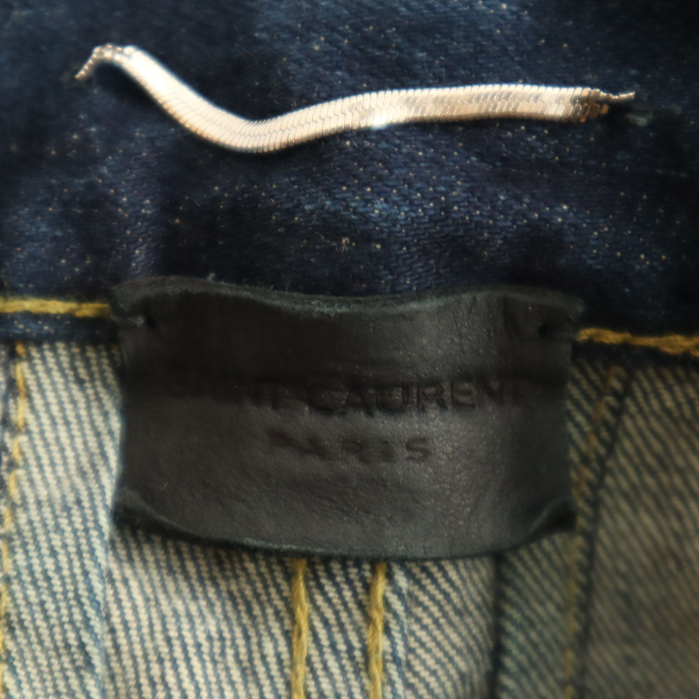 SAINT LAURENT サンローラン 2013年 日本製 エディ期 リジット スキニーデニムパンツ w29 ブルー レディース