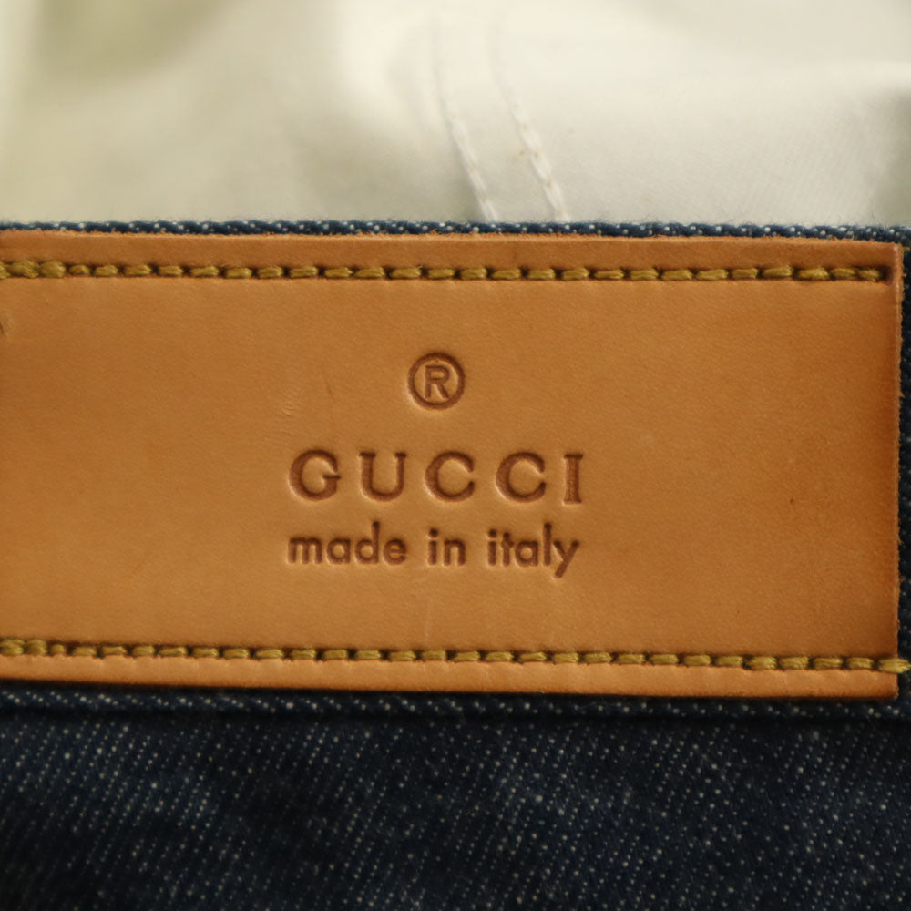 GUCCI グッチ イタリア製 デニムパンツ 46 ネイビー メンズ