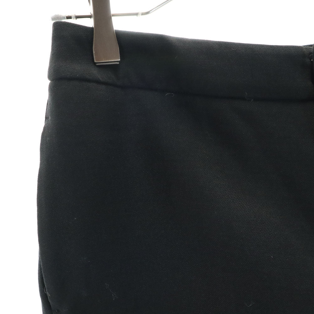 TOMORROWLAND トゥモローランド 日本製 スラックスパンツ 34 ブラック レディース