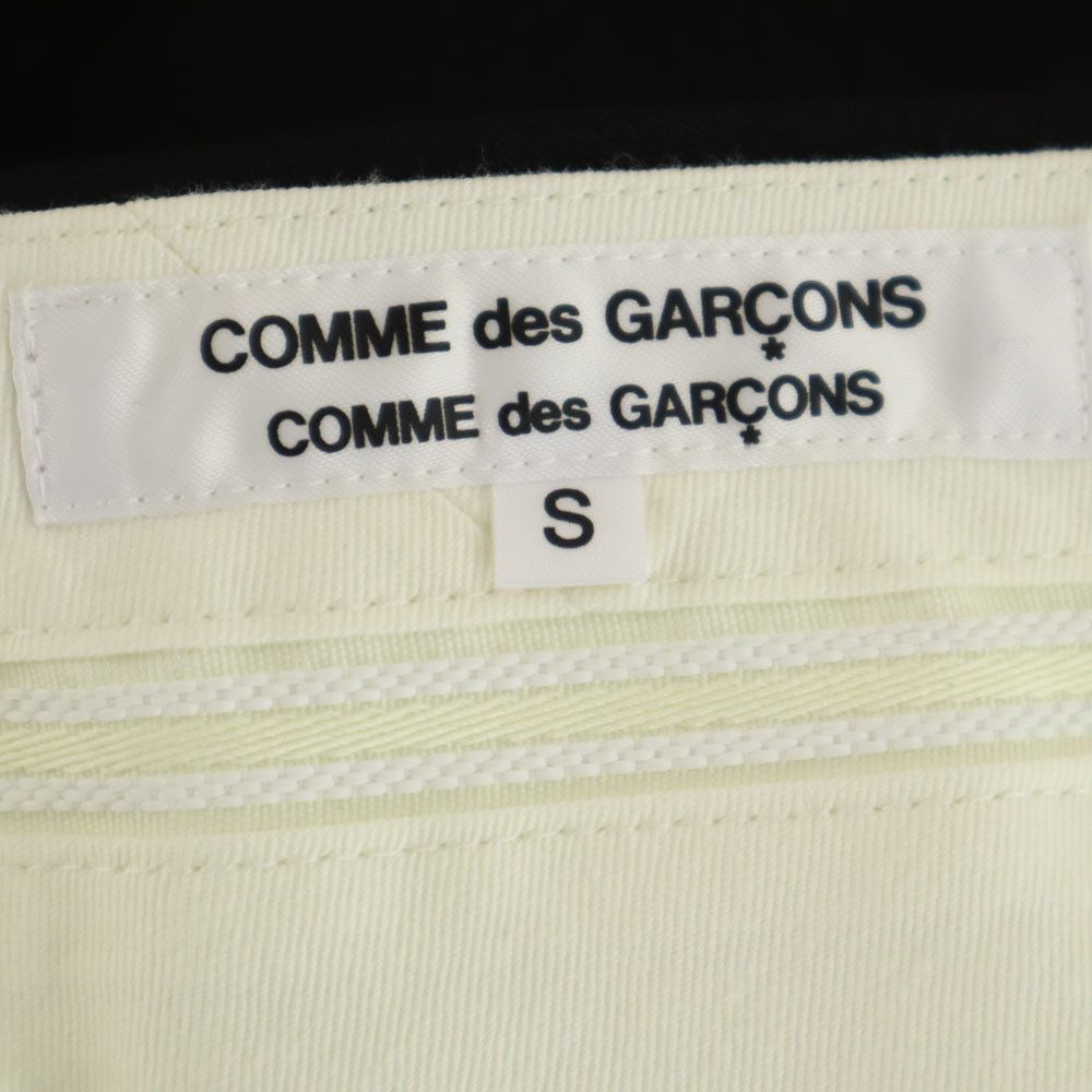 Comme des Garcons Comme des Garcons コムデギャルソンコムデギャルソン 2015年 日本製 クロップド丈 スラックスパンツ S ブラック アンクル レディース