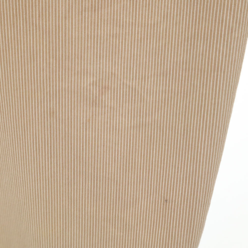 PRADA プラダ イタリア製 ストライプ柄 クロップドパンツ 42S ベージュ レディース