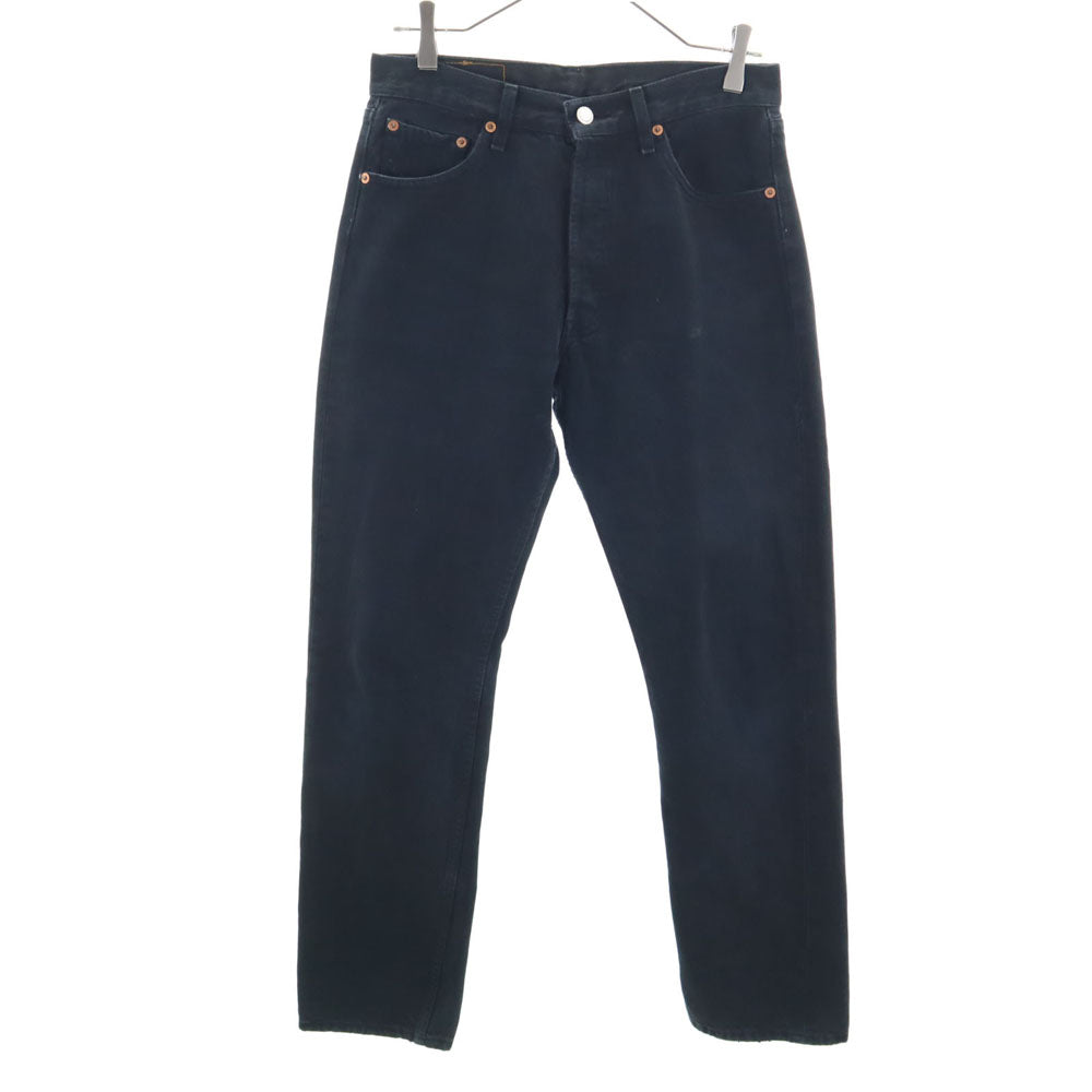 Levi's リーバイス 90s 501 オールド 後染め ユーロリーバイス ロングパンツ W30 ブラック メンズ