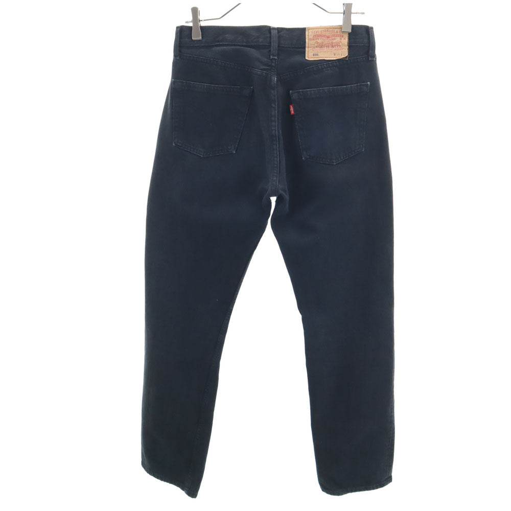 Levi's リーバイス 90s 501 オールド 後染め ユーロリーバイス ロングパンツ W30 ブラック メンズ