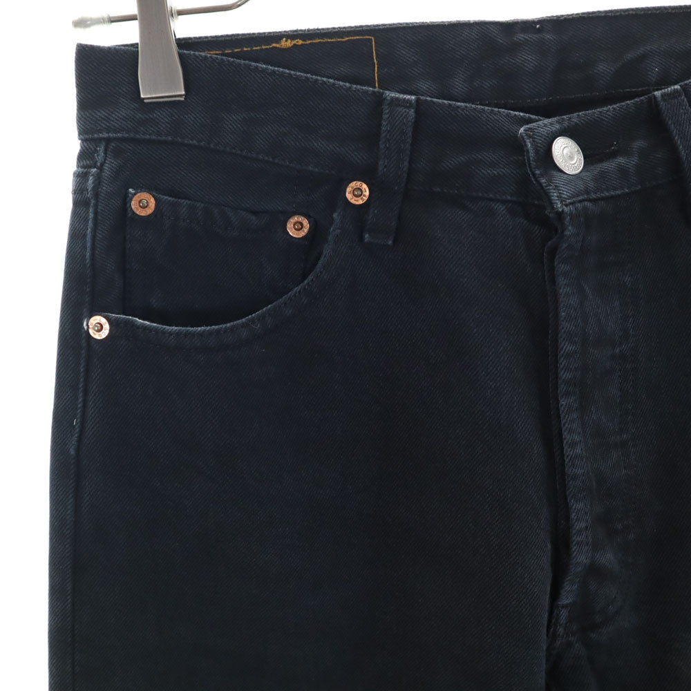 Levi's リーバイス 90s 501 オールド 後染め ユーロリーバイス ロングパンツ W30 ブラック メンズ