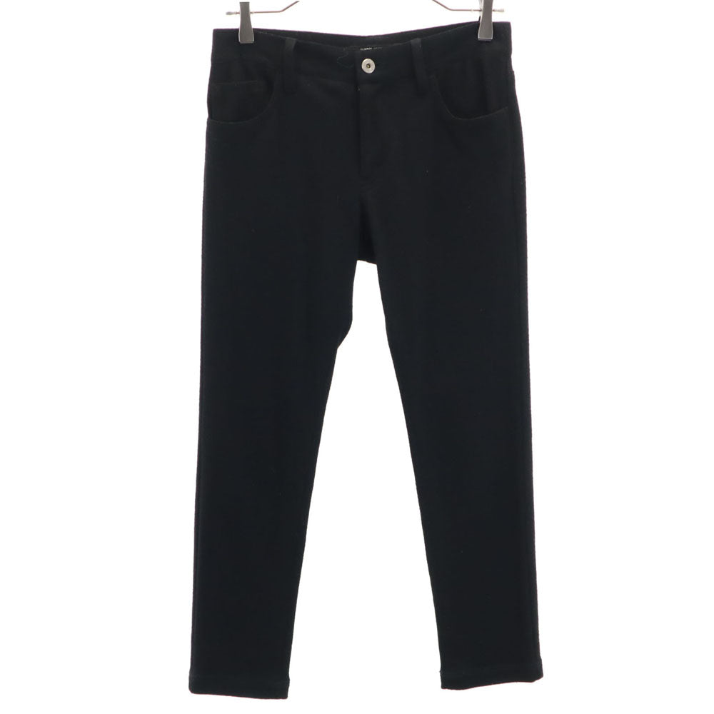 JUNYA WATANABE ジュンヤワタナベ 2015年 日本製 ウールブレンド ニットパンツ S ブラック COMME DES GARCONS メンズ