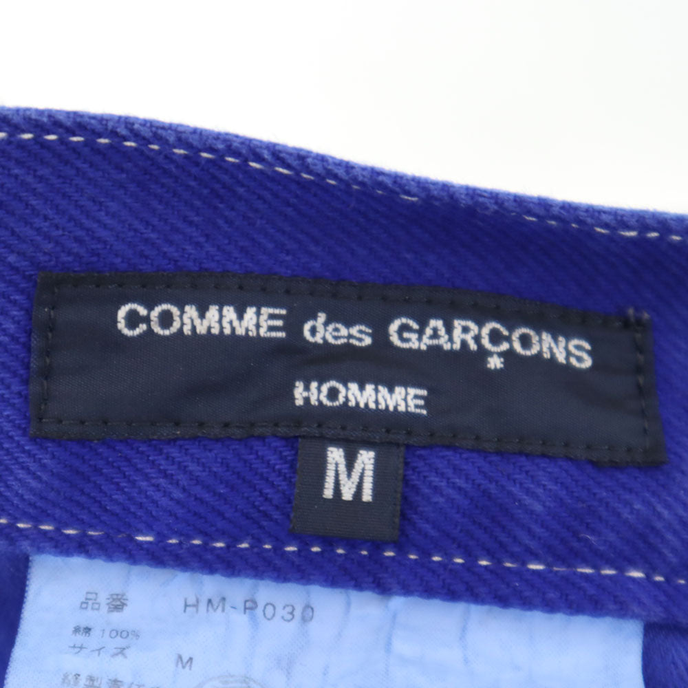 COMME des GARCONS HOMME コムデギャルソンオム 2013年 日本製 製品染め デニムパンツ M ブルー メンズ