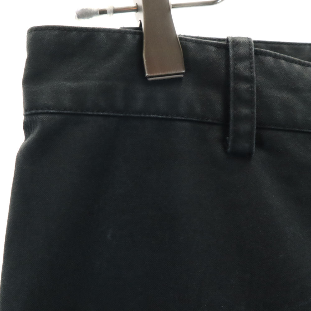 Y's ワイズ 日本製 ワイド コットンパンツ 1 ブラック メンズ