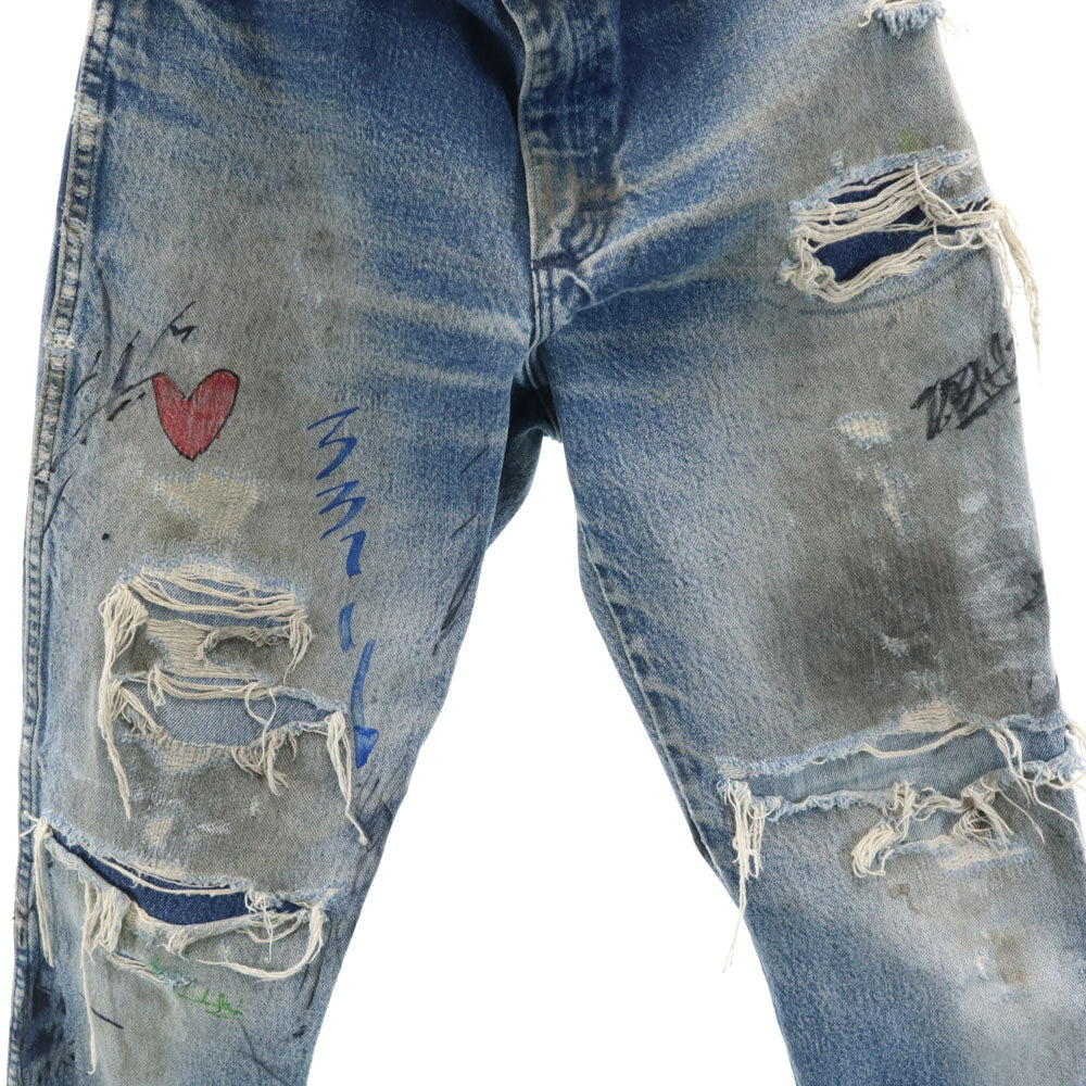 Wrangler ラングラー メキシコ製 オールド デニムパンツ w31 ブルー メンズ