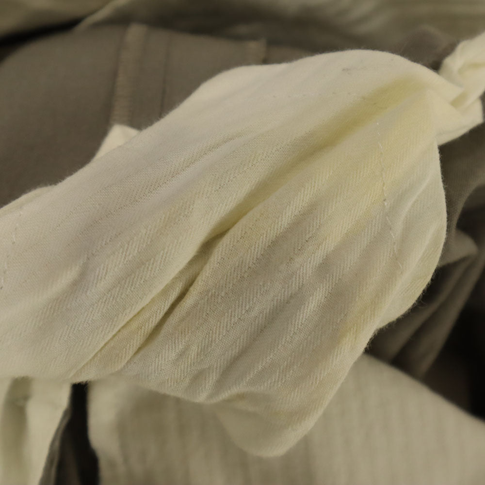 HERMES エルメス イタリア製 コットンパンツ グレー メンズ