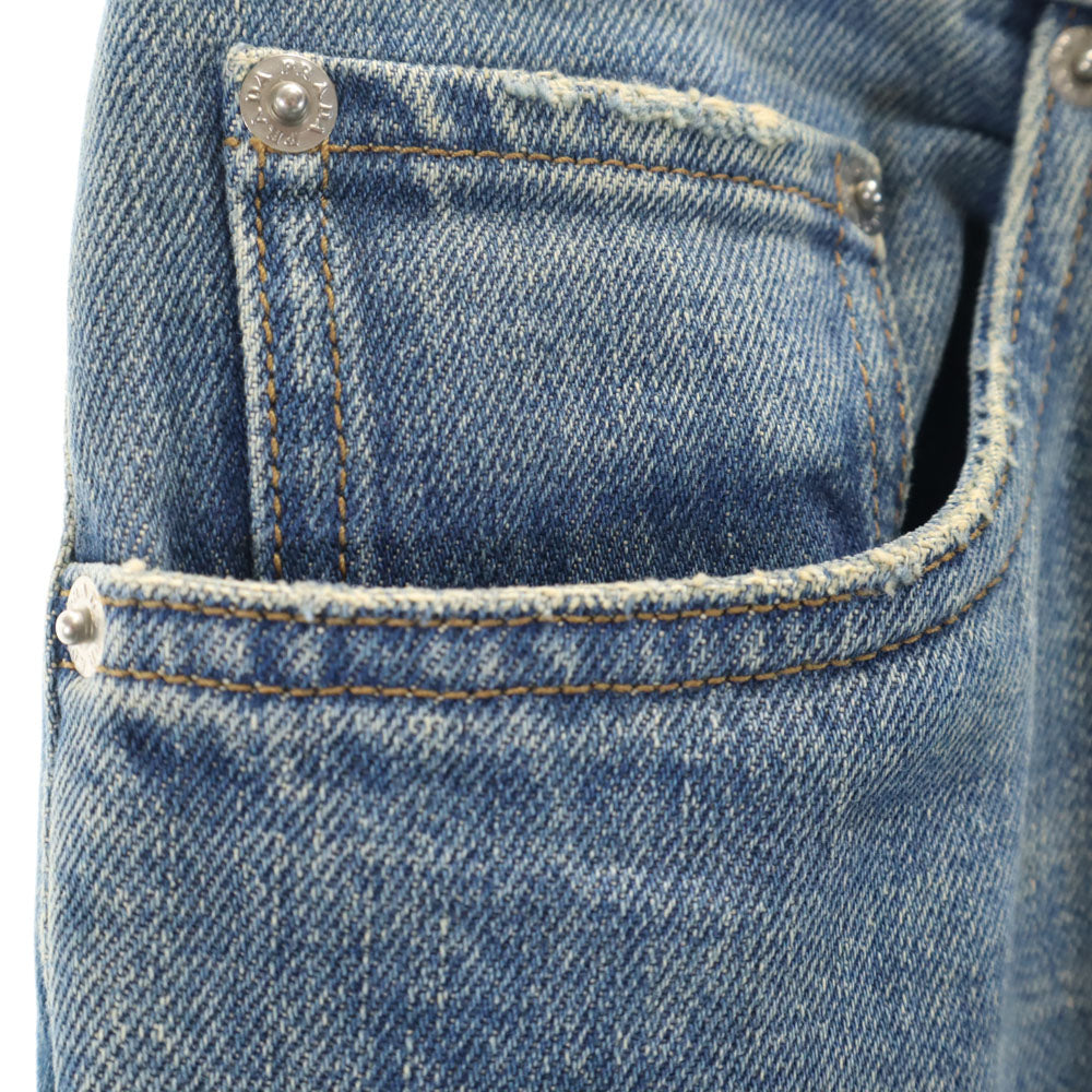 PRADA プラダ ルーマニア製 ボタンフライ デニムパンツ w31 ブルー メンズ