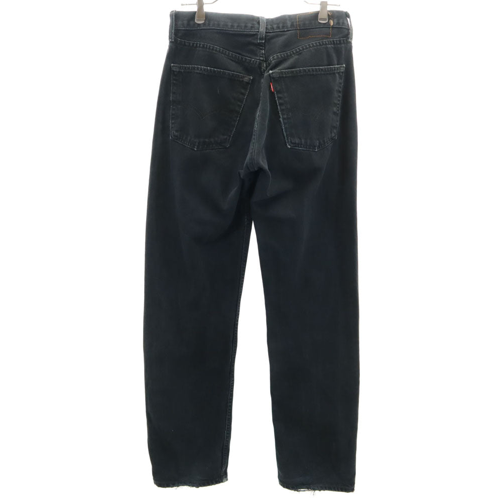 Levi's リーバイス 90s 508-0285 オールド ボタンフライ ユーロリーバイス 後染め デニムパンツ w31 ブラック メンズ