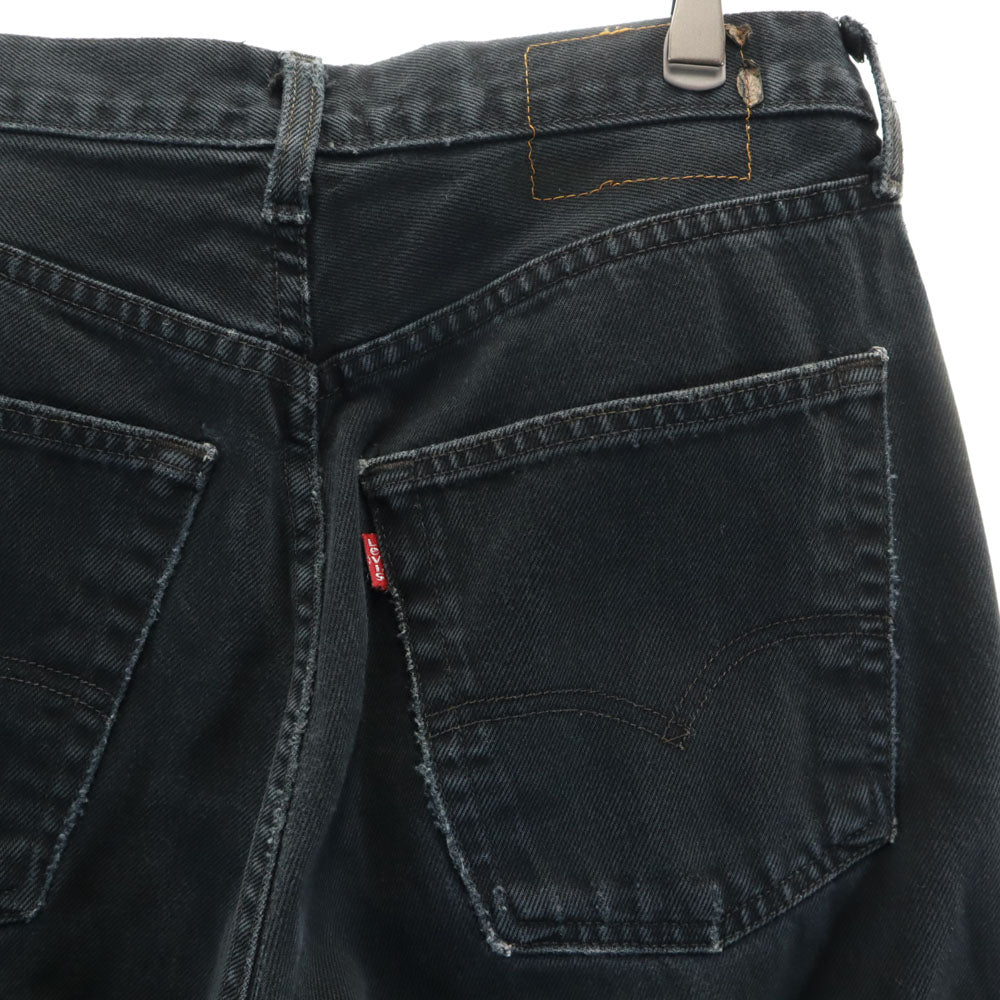 Levi's リーバイス 90s 508-0285 オールド ボタンフライ ユーロリーバイス 後染め デニムパンツ w31 ブラック メンズ