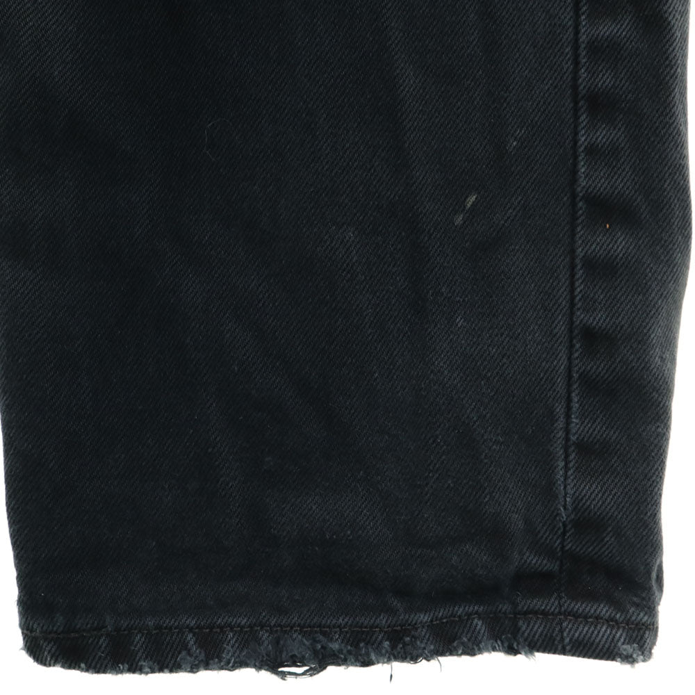 Levi's リーバイス 90s 508-0285 オールド ボタンフライ ユーロリーバイス 後染め デニムパンツ w31 ブラック メンズ