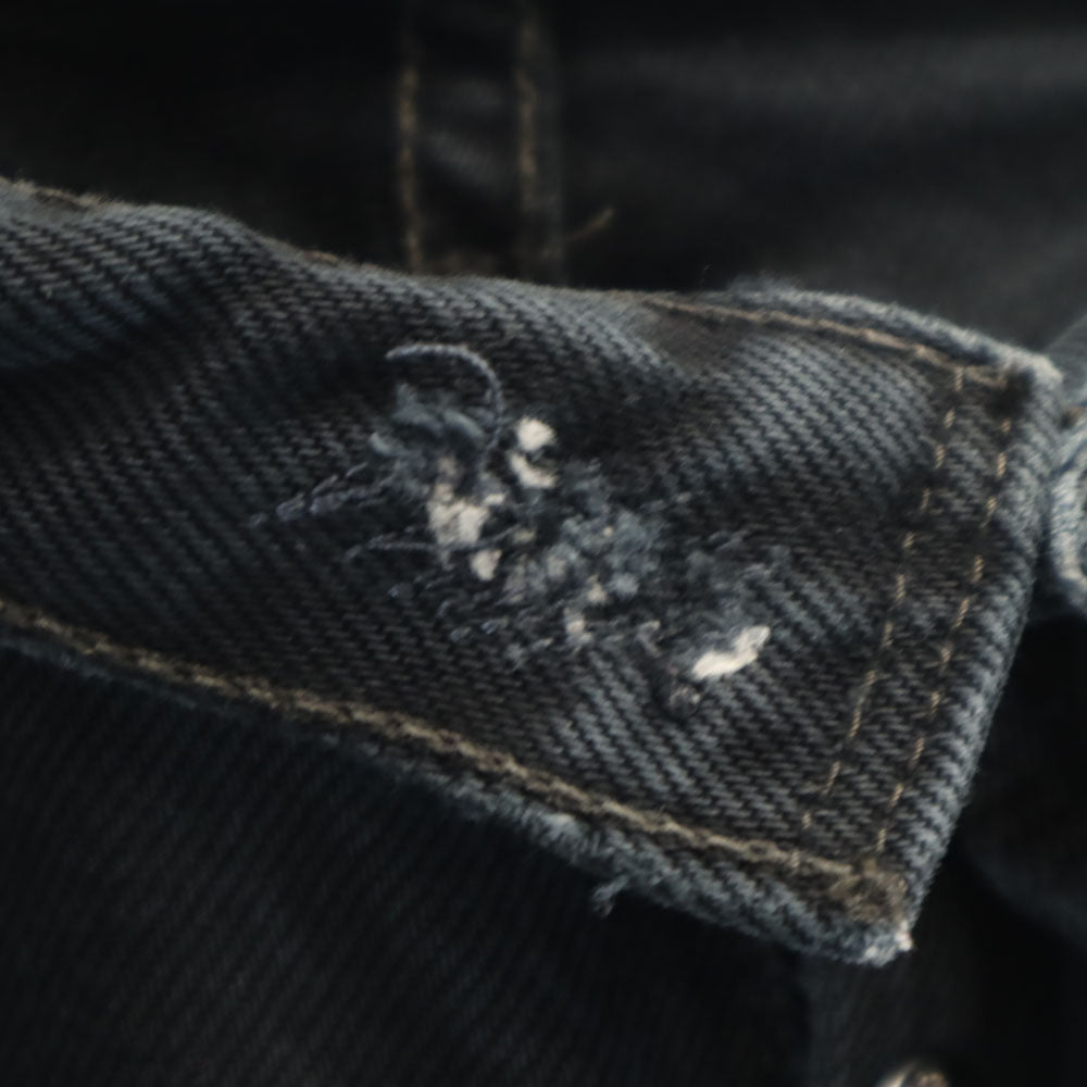 Levi's リーバイス 90s 508-0285 オールド ボタンフライ ユーロリーバイス 後染め デニムパンツ w31 ブラック メンズ