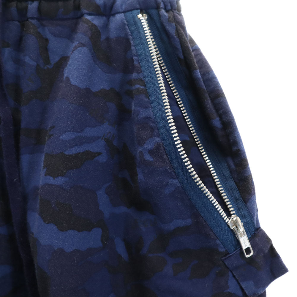 Yohji Yamamoto ヨウジヤマモト 日本製 サルエルパンツ 1 ブルー メンズ